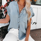 Odessa | Damen Stylische Denim-Bluse