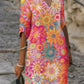Sonniges - blumenkleid: strahlendes muster, bequeme passform