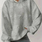 WW | Damen Kapuzenpullover Mit Sternenprägung