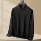 Baumwolle Langarm Herren Poloshirt