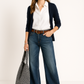 Majken Denim-Jeans mit Weitem Bein