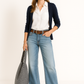 Majken Denim-Jeans mit Weitem Bein