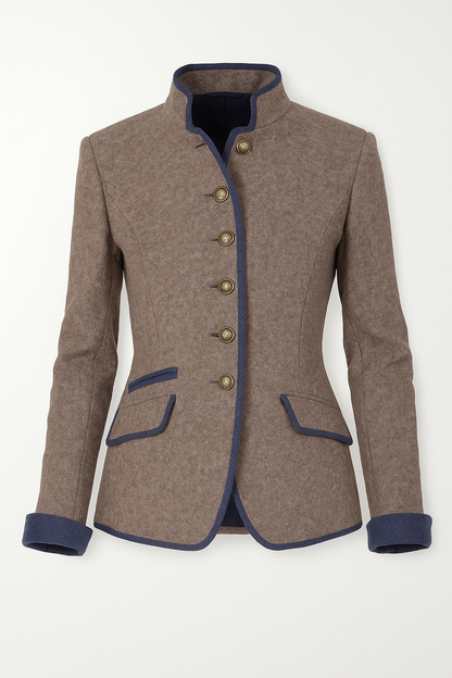 Maryse Blazer mit Stehkragen