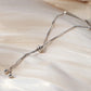 Tennisarmband mit Zirkonia in Silber