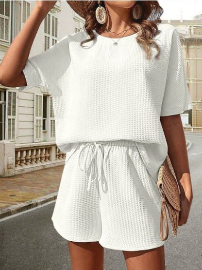 Thalia - Stilvolles zweiteiliges Sommer-Set für trendbewusste Frauen
