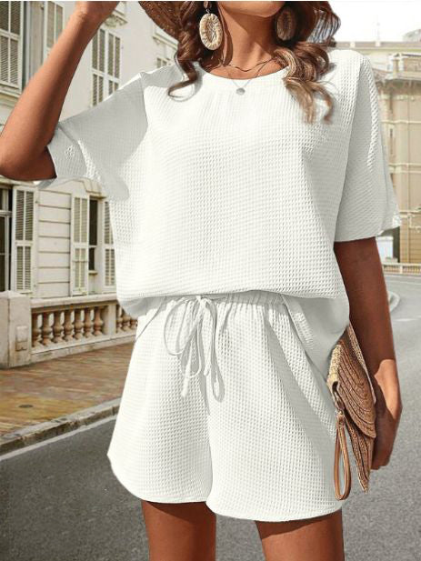 Thalia - Stilvolles zweiteiliges Sommer-Set für trendbewusste Frauen