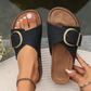 Bequeme Damen Komfort-Sandalen mit Weichsohle
