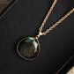 Labradorit Aura Halskette – Selene