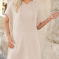 Damen lässiges Hoodie-Kleid mit praktischer Kängurutasche und Relaxed-Fit WW