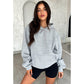 Damen Hoodie mit gemütlichem Schnitt und praktischer Kängurutasche W&W