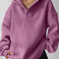 Damen oversized Kapuzenpullover mit modernem Stehkragen und weichen Materialien WW