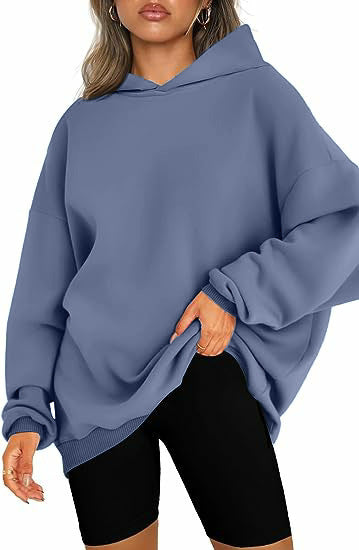 Damen oversized Kapuzenpullover WW