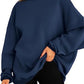 Damen oversized Kapuzenpullover WW
