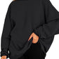 Damen oversized Kapuzenpullover WW