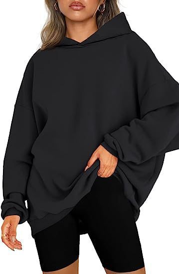 Damen oversized Kapuzenpullover WW