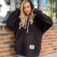 Damen Kuscheliger Kapuzenpullover aus Fleece WW
