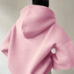 Damen oversized Kapuzenpullover mit modernem Stehkragen und weichen Materialien WW