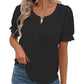 Luftiges & Stilvolles Damen Puffarm-Shirt mit Spitzenakzent – Noemi