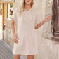 Damen lässiges Hoodie-Kleid mit praktischer Kängurutasche und Relaxed-Fit WW