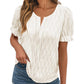 Luftiges & Stilvolles Damen Puffarm-Shirt mit Spitzenakzent – Noemi