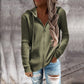 Damen sportliche Kapuzenjacke mit strukturierter Rippoptik und praktischen Taschen WW