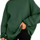 Damen oversized Kapuzenpullover mit seitlichen Schlitzen WW