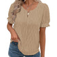 Luftiges & Stilvolles Damen Puffarm-Shirt mit Spitzenakzent – Noemi