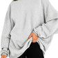 Damen oversized Kapuzenpullover WW
