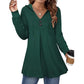 Damen Kapuzenpullover mit Knopfleiste und ausgestelltem Schnitt WW