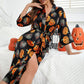 Kürbis Kimono Robe Halloween Kostüm