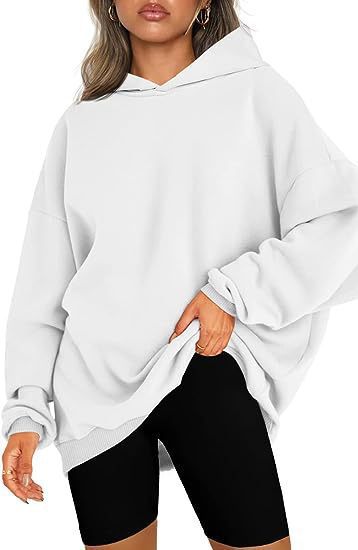 Damen oversized Kapuzenpullover WW