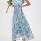 Lini - Blumenkleid mit Volantärmeln