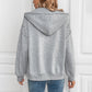 Damen Hoodie mit dekorativen Nieten und lässigem Schnitt WW