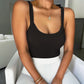 Rippstrukturiertes Damen Tank-Top mit figurbetontem Schnitt – Nea