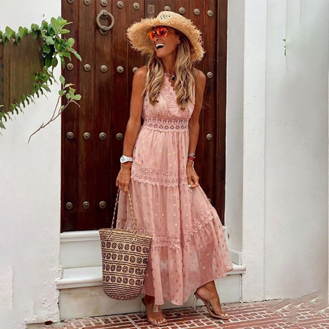 Boho-Chic Kleid Frühling/Sommer: Leicht, Elegant, Bequem