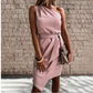 Asymmetrisches Ärmelloses Abendkleid Für Damen | Mini