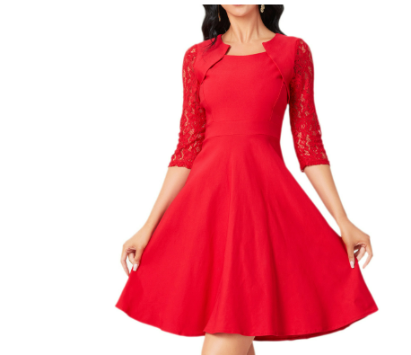 Suzanne | Klassisches Damen Kleid