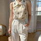 Elegante Vintage Damen Bluse