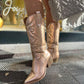Gracie - legante Metallic-Cowboystiefel