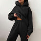 WW - Bequemer Kapuzen-Zweiteiler im Oversize-Look