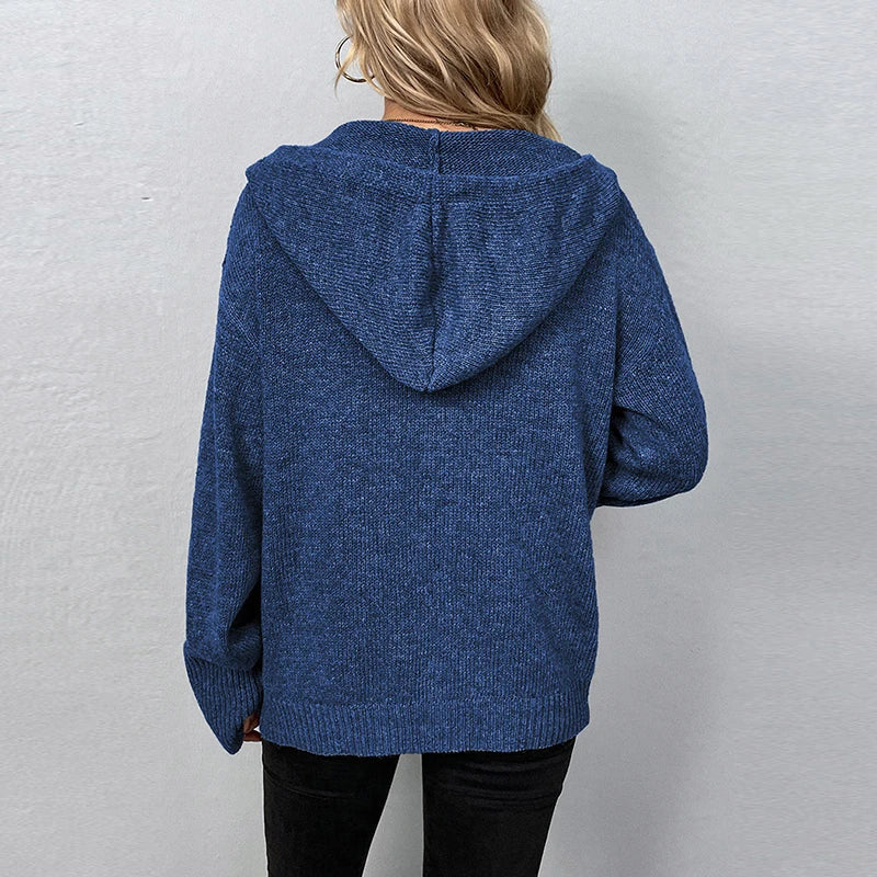 WW | Bequemer Hooded Cardigan