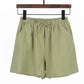Luftige Damen Leinen-Shorts mit Hoher Taille und Sportlicher Passform – Fenja