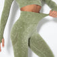 Damen-Yoga-Set für den Sommer 2025 mit Cropped-Top - Nahtlos - Nova