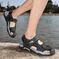 Bequeme rutschfeste Ledersandalen für Herren – Ideal für Senioren