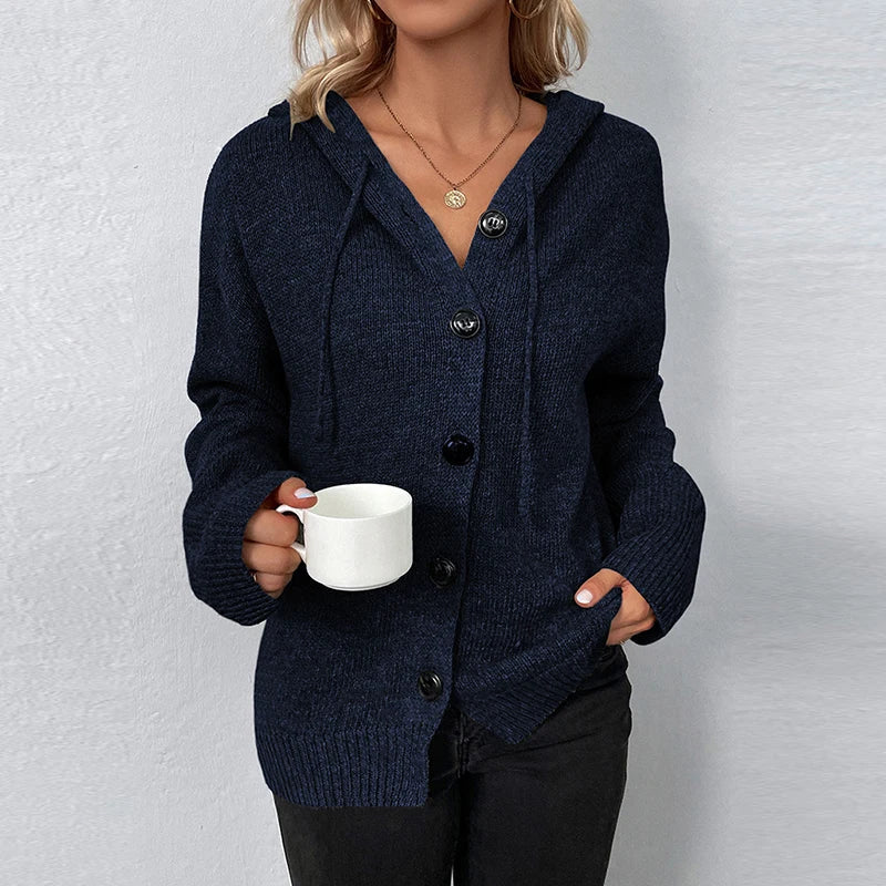 WW | Bequemer Hooded Cardigan