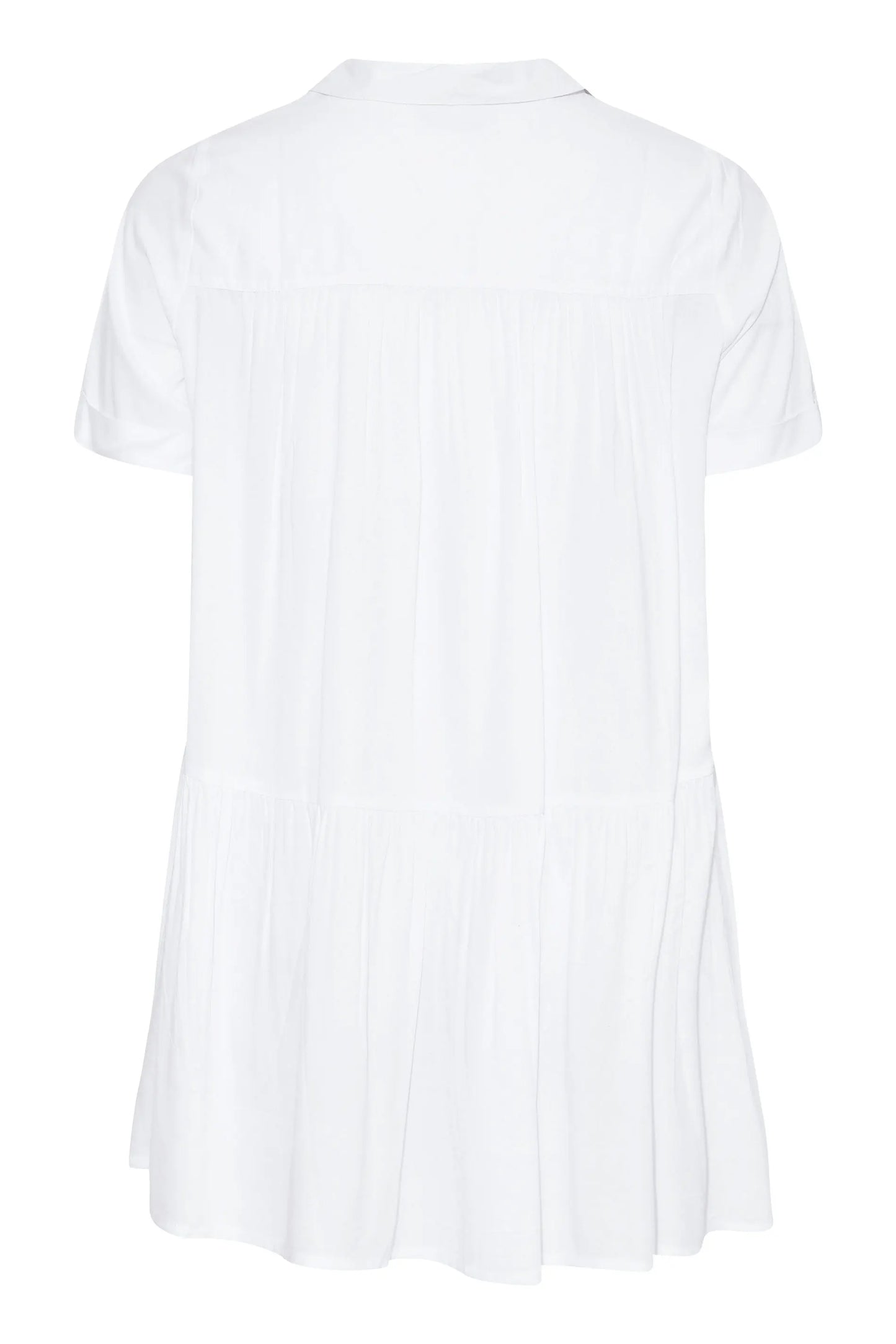 Elegantes, langes Spucke-Hemd in Übergröße für Frühling 2025