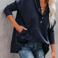 WW – Kapuzenpullover mit V-Ausschnitt