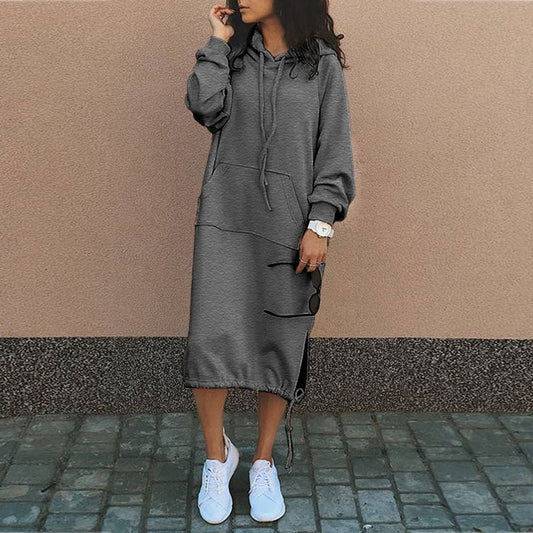 WW | Langer Hoodie – Bequem und stylisch für Alltag und Freizeit