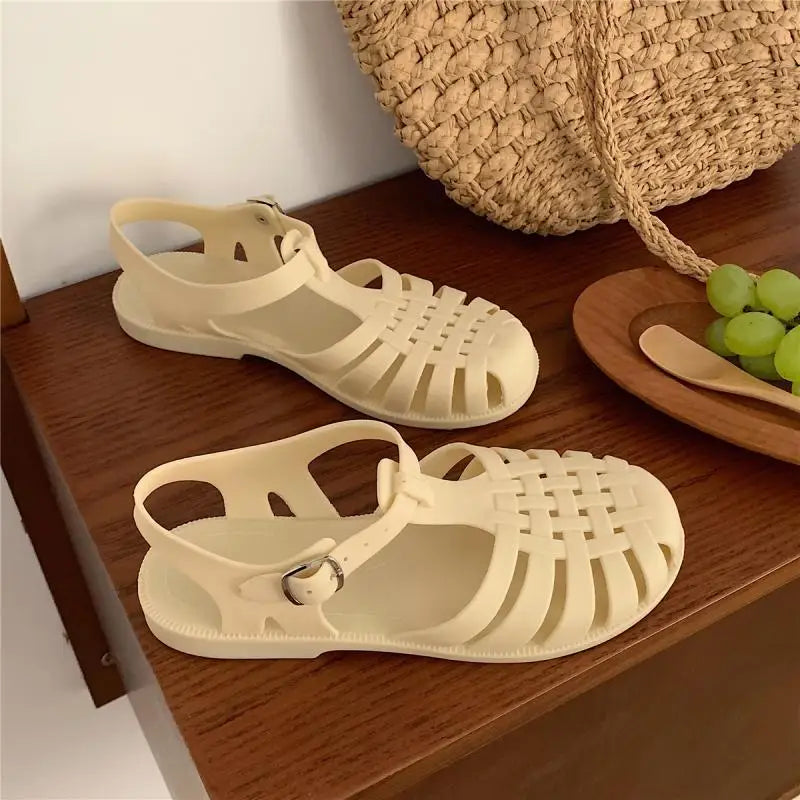 Trendige Plateau-Sandalen im Koreanischen Stil für Damen – Alina