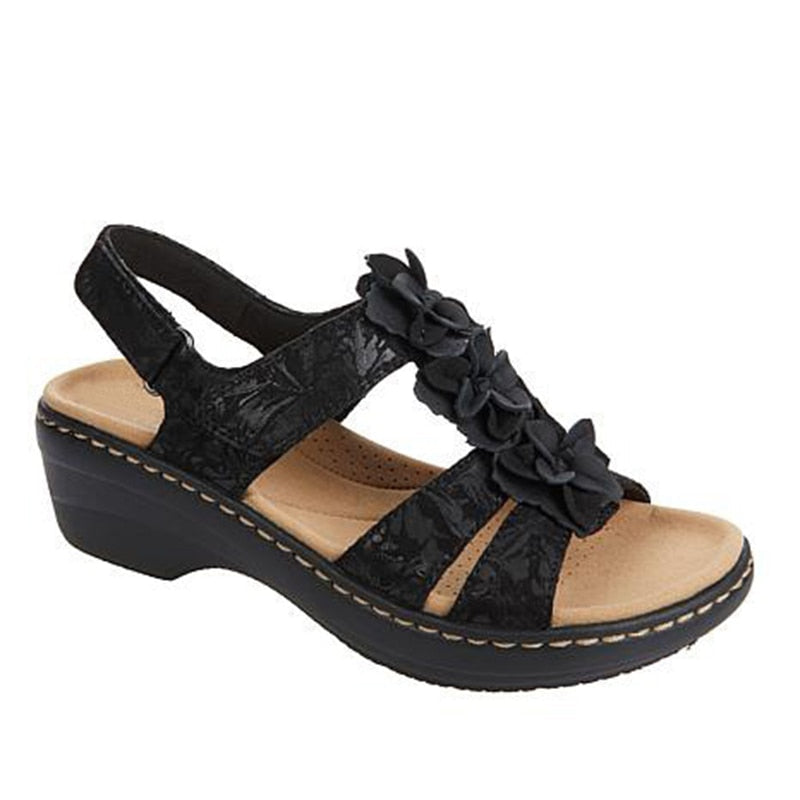 Retro Sommer-Sandalen für Damen – Aurelia